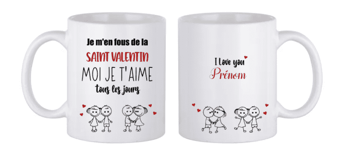 Mug Je m'en fous !