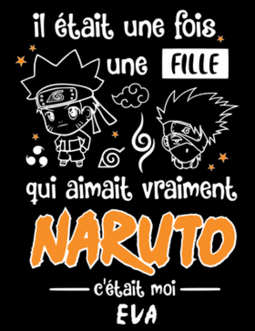 Tee-shirt il était une fois Naruto