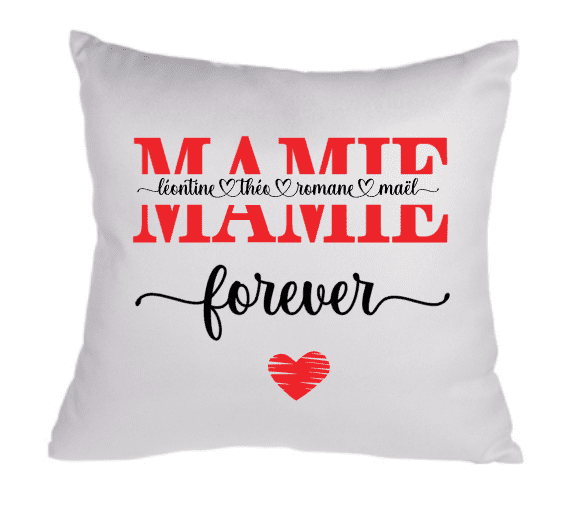 Coussin Mamie forever