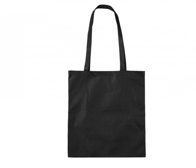 Tot bag noir 100% personnalisé