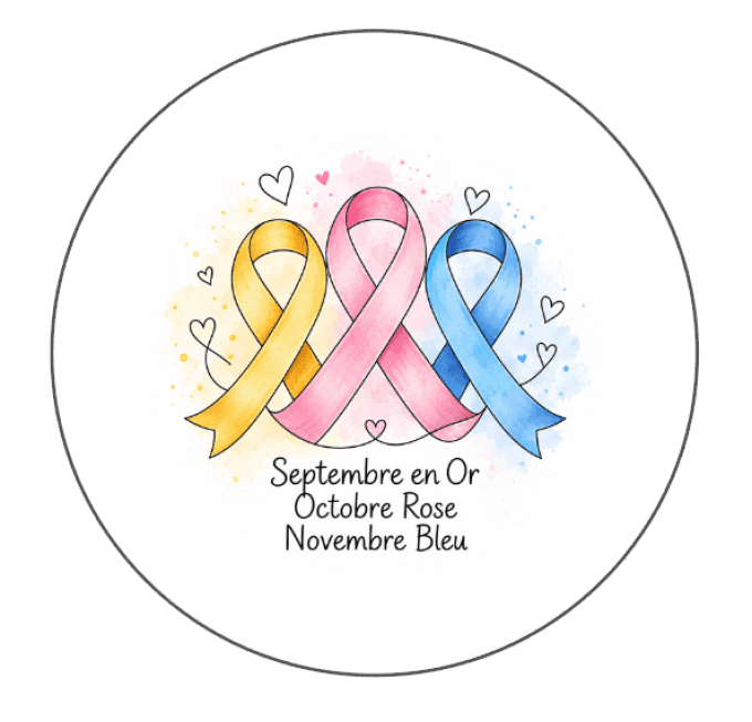 3 en 1 Rubans – Badge, porte-clés ou magnet