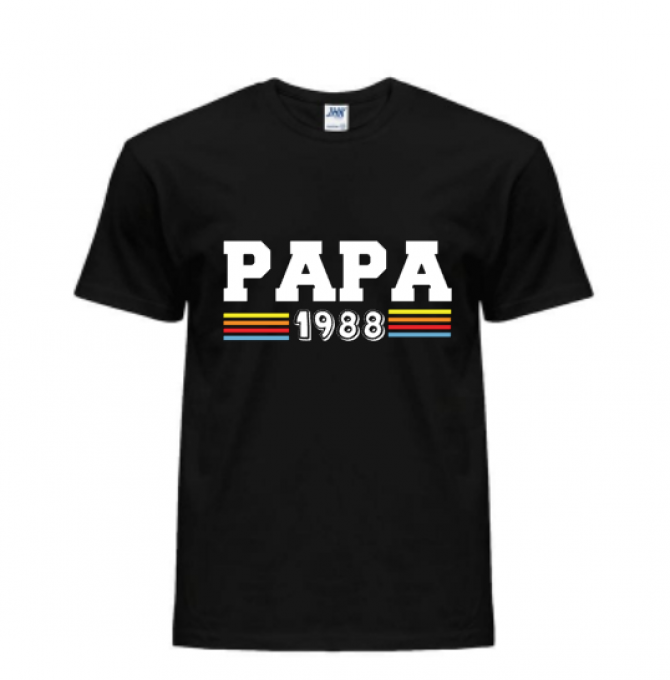 Tee-shirt Papa Lignes