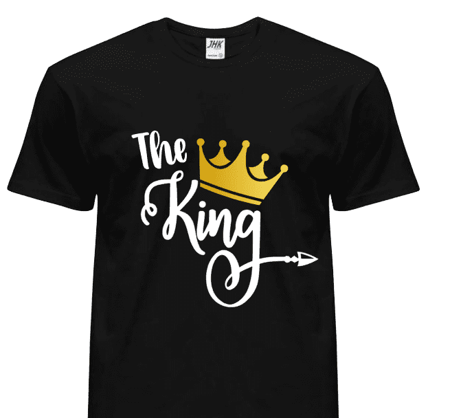 Tee-shirt King or The King