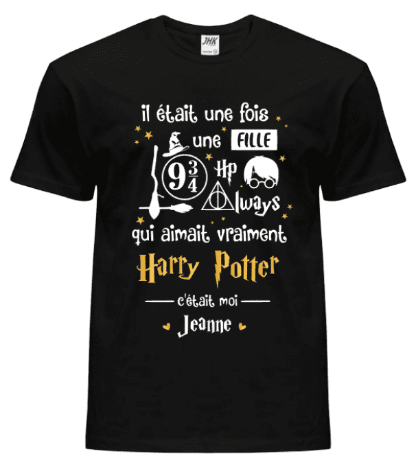 Tee-shirt il était une fois HP femme