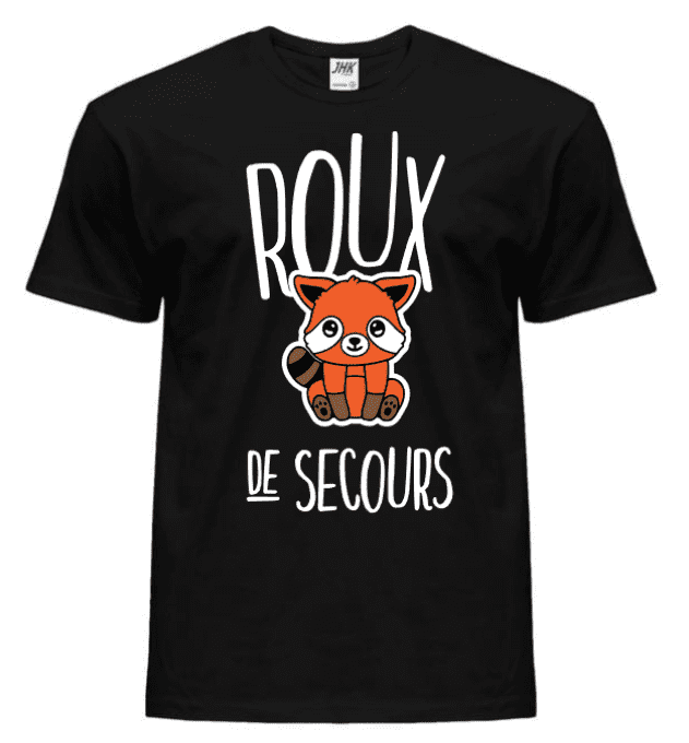 Tee-shirt Roux de secours