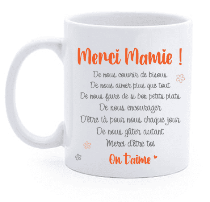 Mug Merci Mamie