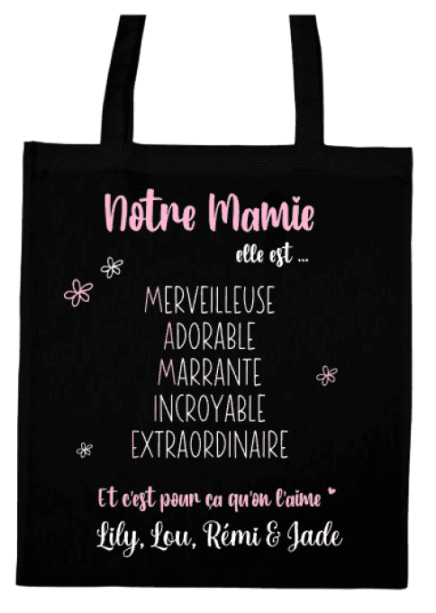 Tot bag Mamie accrostiche