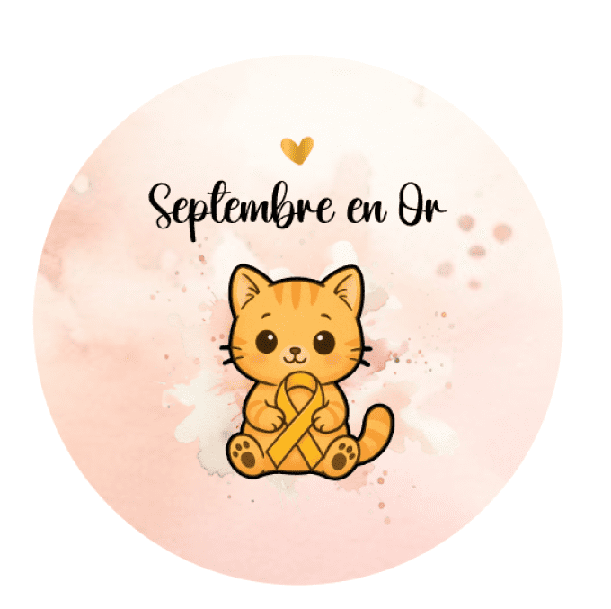 Badge, Porte clés ou Magnet Chaton