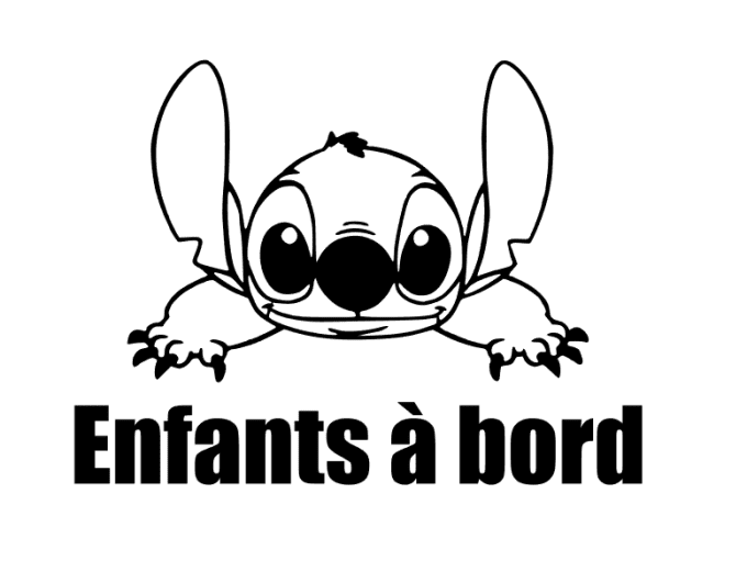 Stitch, enfants à bord