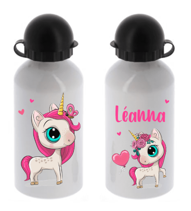 Gourde Licorne Rose