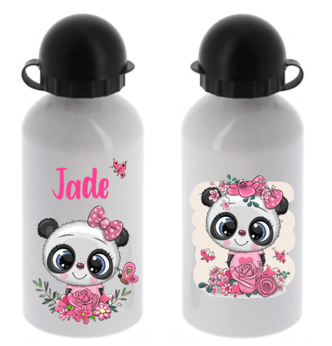 Gourde Panda Fleurs