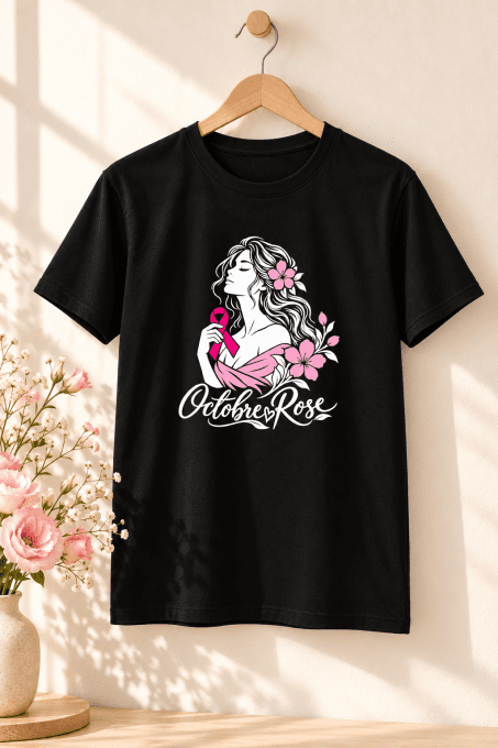 Femme Fleurs Ruban
