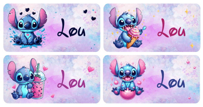 Étiquettes Stitch