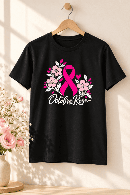 Ruban Octobre Rose