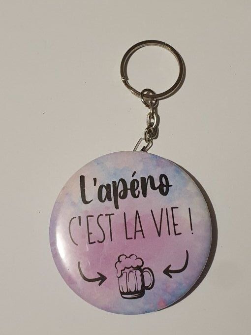 L'apéro c'est la vie, rose